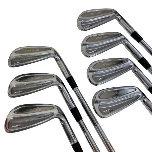 【中古】 ミズノ MP-58 7S アイアンセット IR Dynamic Gold (フレックスS) メンズ 男性用 右利き 右用 Cランク ゴルフクラブ