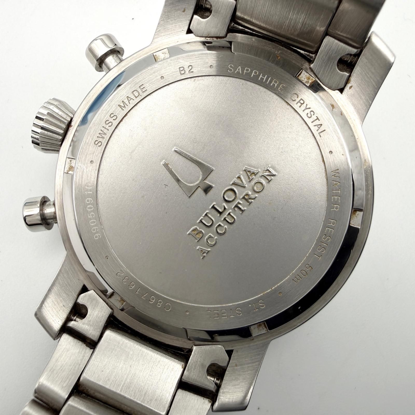 BULOVA ACCUTRON ブローバ・アキュトロン C867163299050910 シルバー 