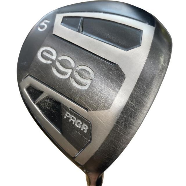 【中古】 プロギア egg(2019) 5W フェアウェイウッド FW リシャフト (フレックスその他) メンズ 男性用 右利き 右用 Cランク ゴルフクラブ