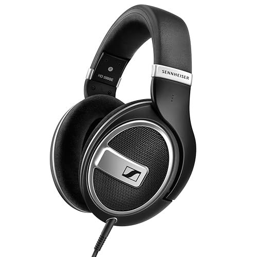 ☆新品☆Sennheiser ゼンハイザー HD 599 SE 開放型スタジオヘッドホン、プレミアムデザイン、自然でバランスの取れた音質、快適な装着感、音楽、ゲーム、学校、仕事向けヘッドホン、ブラック a5609ace