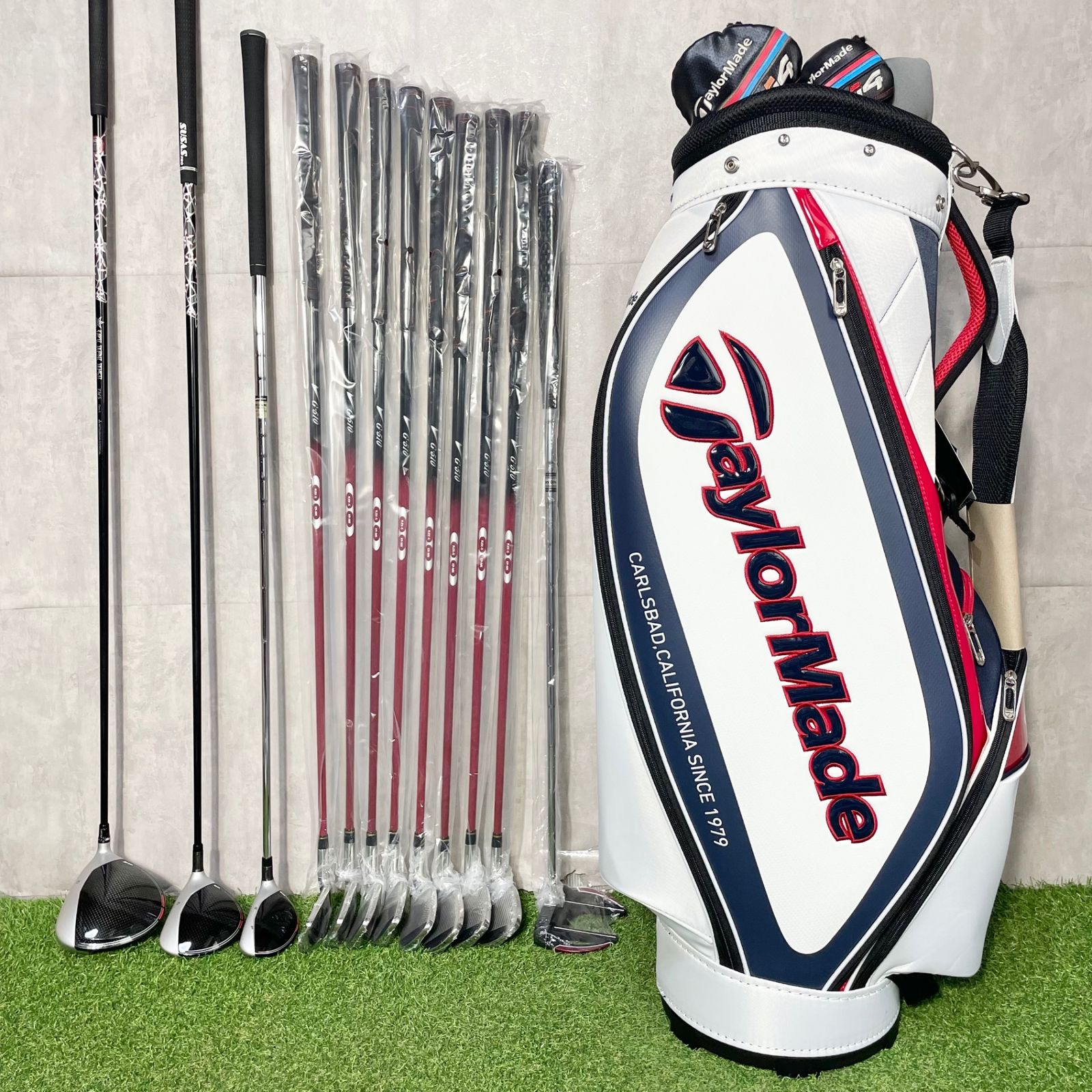 貴重なレフティ】TaylorMade M4 テーラーメイド ゴルフクラブセット 12