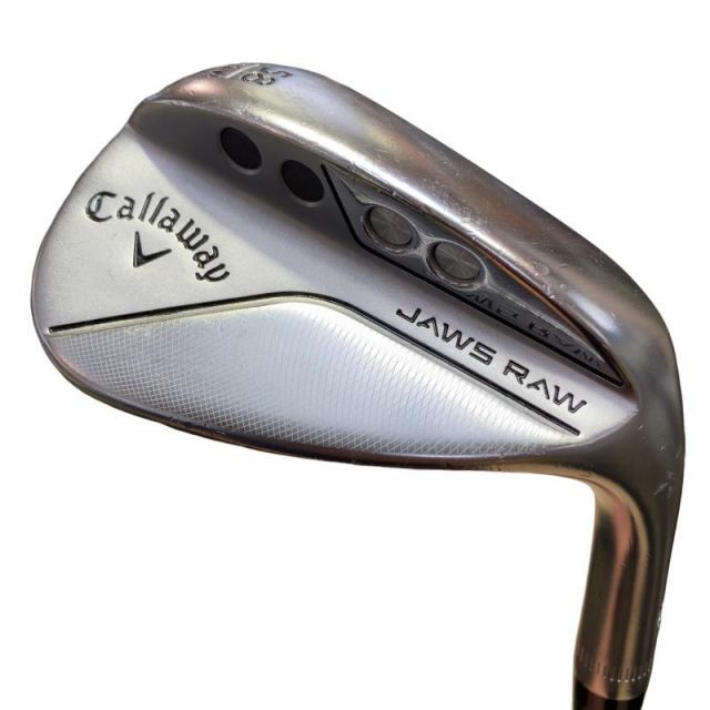 【中古】 キャロウェイ JAWS RAW クロムメッキ 58°/12°W ウェッジ WG NS PRO 950GH neo (フレックスS) メンズ 男性用 右利き 右用 Cランク ゴルフクラブ