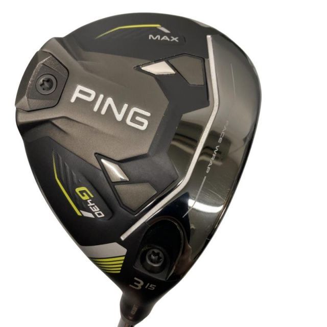 【中古】 ピン G430 MAX 3W フェアウェイウッド FW ALTA J CB BLACK(FW) (フレックスSR) メンズ 男性用 右利き 右用 Cランク ゴルフクラブ