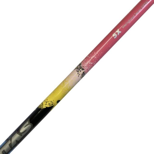 【中古】 タイトリストスリーブ付き(GT系) マミヤドライバー用 シャフト The ATTAS 5(ピンク) (フレックスX)Bランク ゴルフクラブ