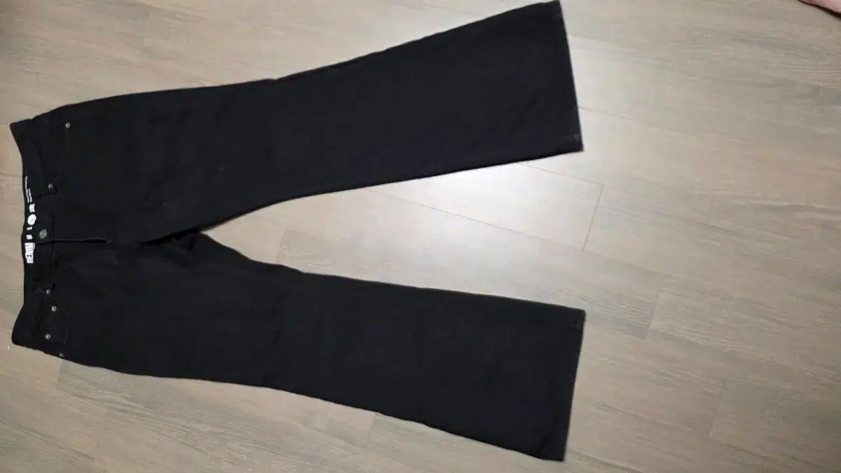 EXTRA ODDINARY FLARE PANTS ブラック XL