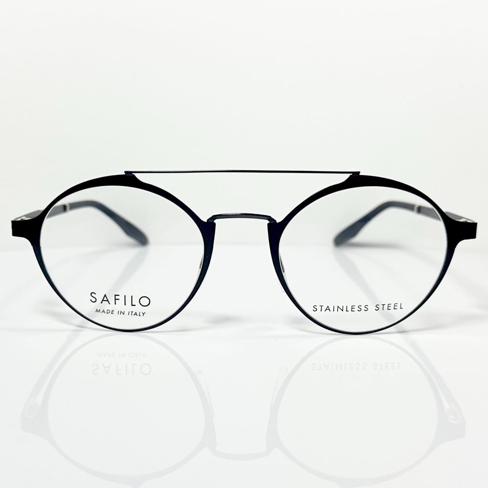 SAFILO サフィロ イタリア製 メガネ 正規・未使用品 | CANALINO 01 MATT BLACK 定価52,000円