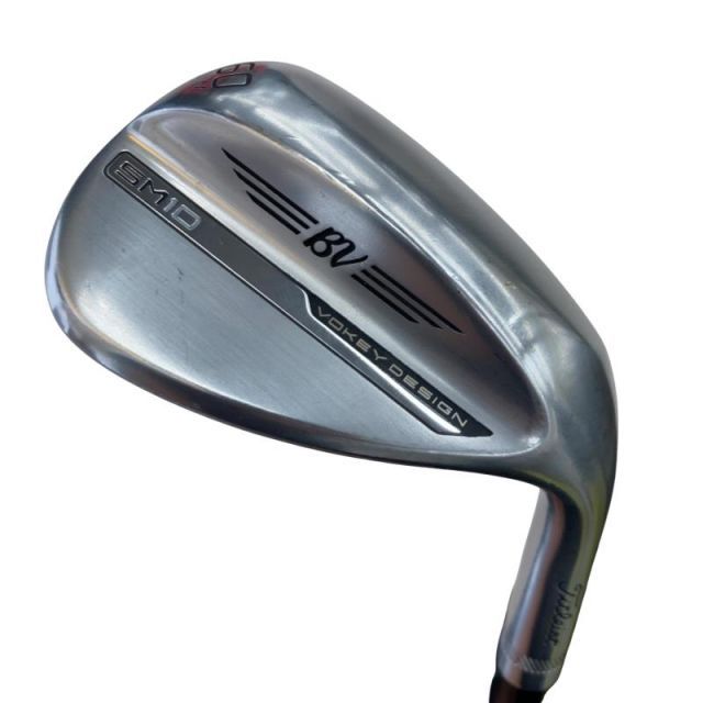 【中古】 タイトリスト VOKEY SPIN MILLED SM10 ツアークロム 60°/08°M ウェッジ WG Dynamic Gold (フレックスS) メンズ 男性用 右利き 右用 Cランク ゴルフクラブ