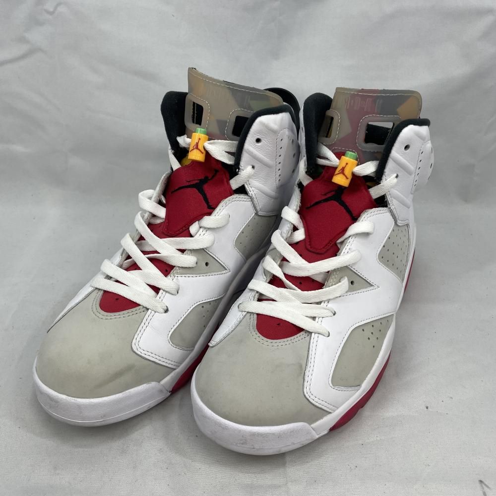 【中古】NIKE AIR JORDAN 6 RETRO Neutrul Grey 29.0cm CT8529-062 ナイキ[79]
