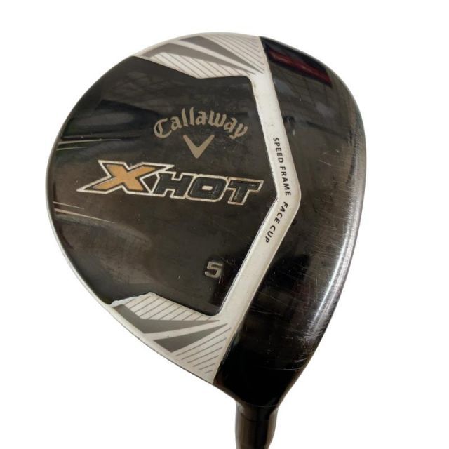 【中古】 キャロウェイ X HOT 5W フェアウェイウッド FW X HOT 60W(フェアウェイウッド) (フレックスS) メンズ 男性用 右利き 右用 Cランク ゴルフクラブ