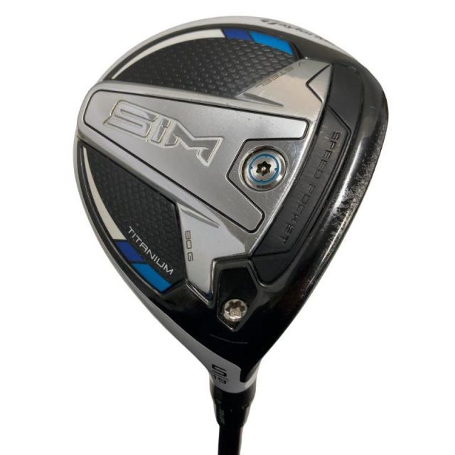 【中古】 テーラーメイド SIM 5W フェアウェイウッド FW リシャフト (フレックスその他) メンズ 男性用 右利き 右用 Cランク ゴルフクラブ