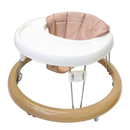 JTC BABY まぁるいほこうき 歩行器 赤ちゃん コンパクト (ベージュ)★ 960292dc