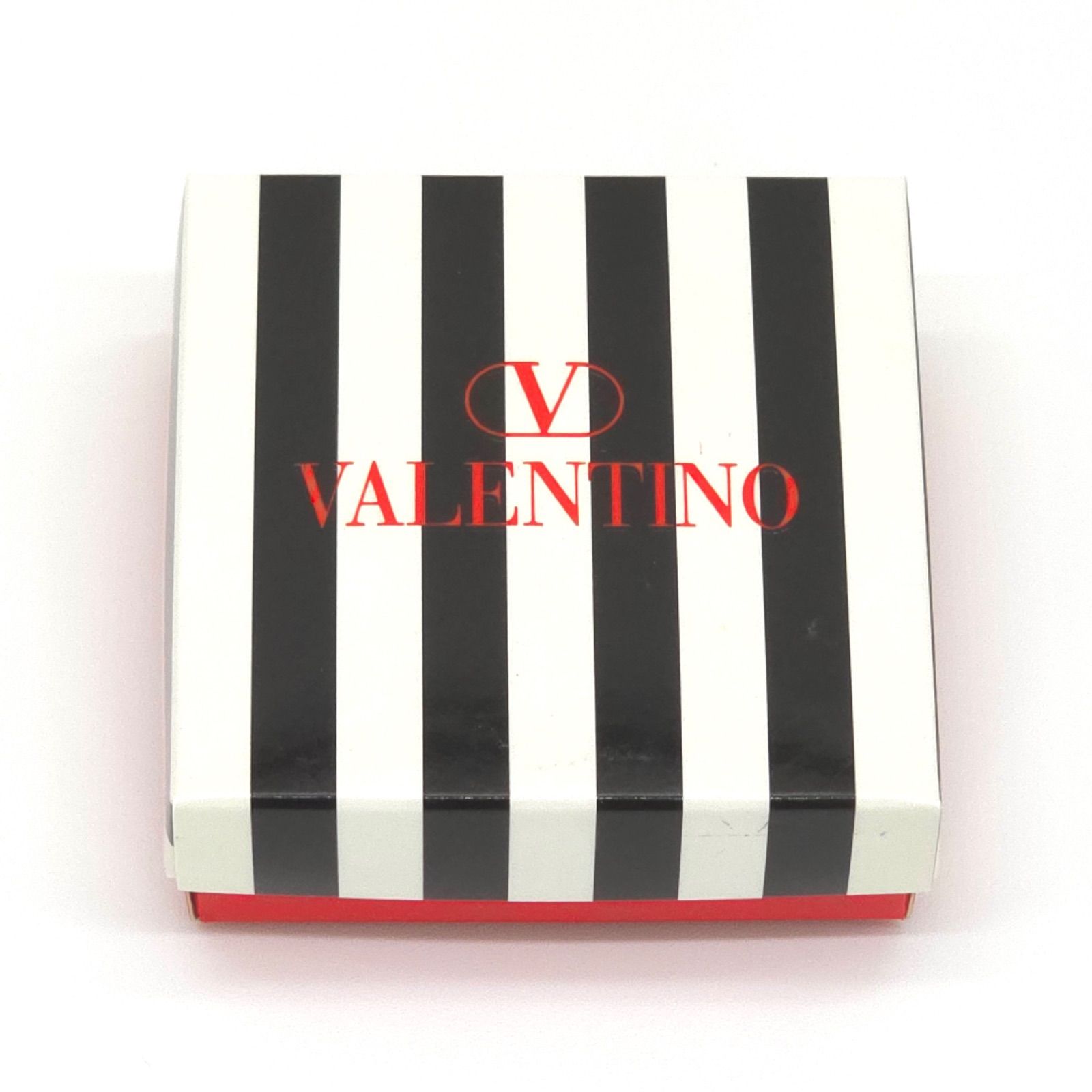 VALENTINO ヴァレンティノ Vロゴ シグネチャー メタル ブローチ 