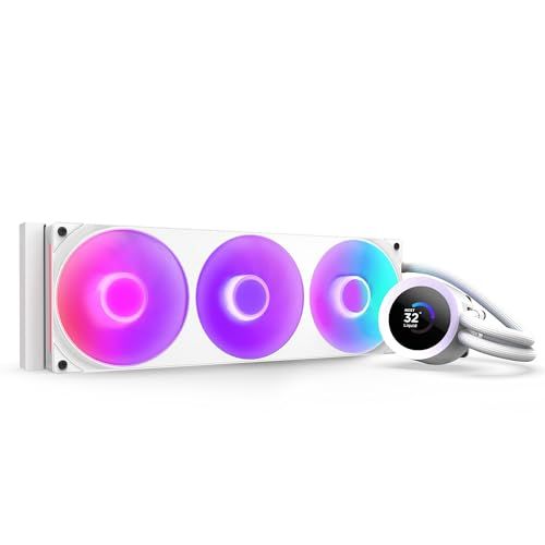 NZXT Kraken Plus 360 RGB v2 White 簡易水冷CPUクーラー ホワイト RL-KR360-W2 FN2488/
