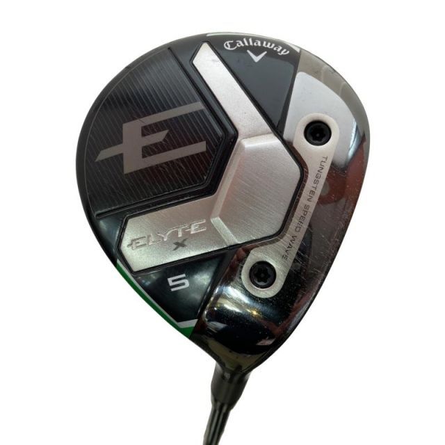 【中古】 キャロウェイ ELYTE X 5W フェアウェイウッド FW VENTUS GREEN 50 for CW(ELYTE FW) (フレックスS) メンズ 男性用 右利き 右用 Cランク ゴルフクラブ