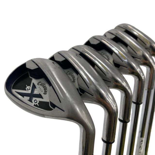 【中古】 キャロウェイ X・20(新溝適合) 8S USA アイアンセット IR Callaway Golf Steel (フレックスUNI) メンズ 男性用 右利き 右用 Cランク ゴルフクラブ