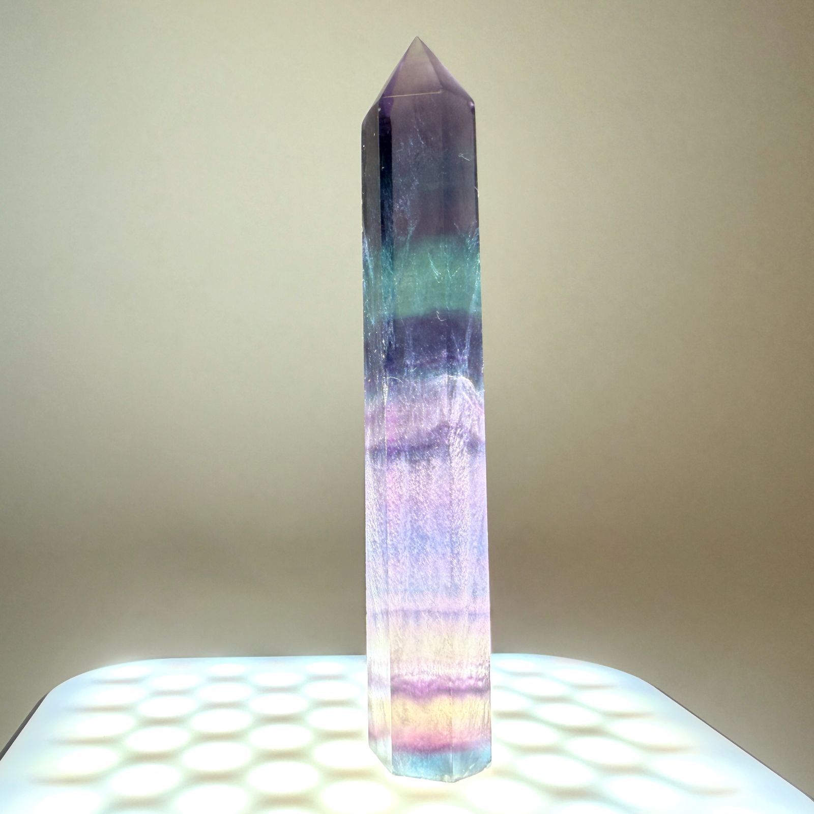 SALE!! 天然石 レインボーフローライト ポイント 29g【Rainbow 