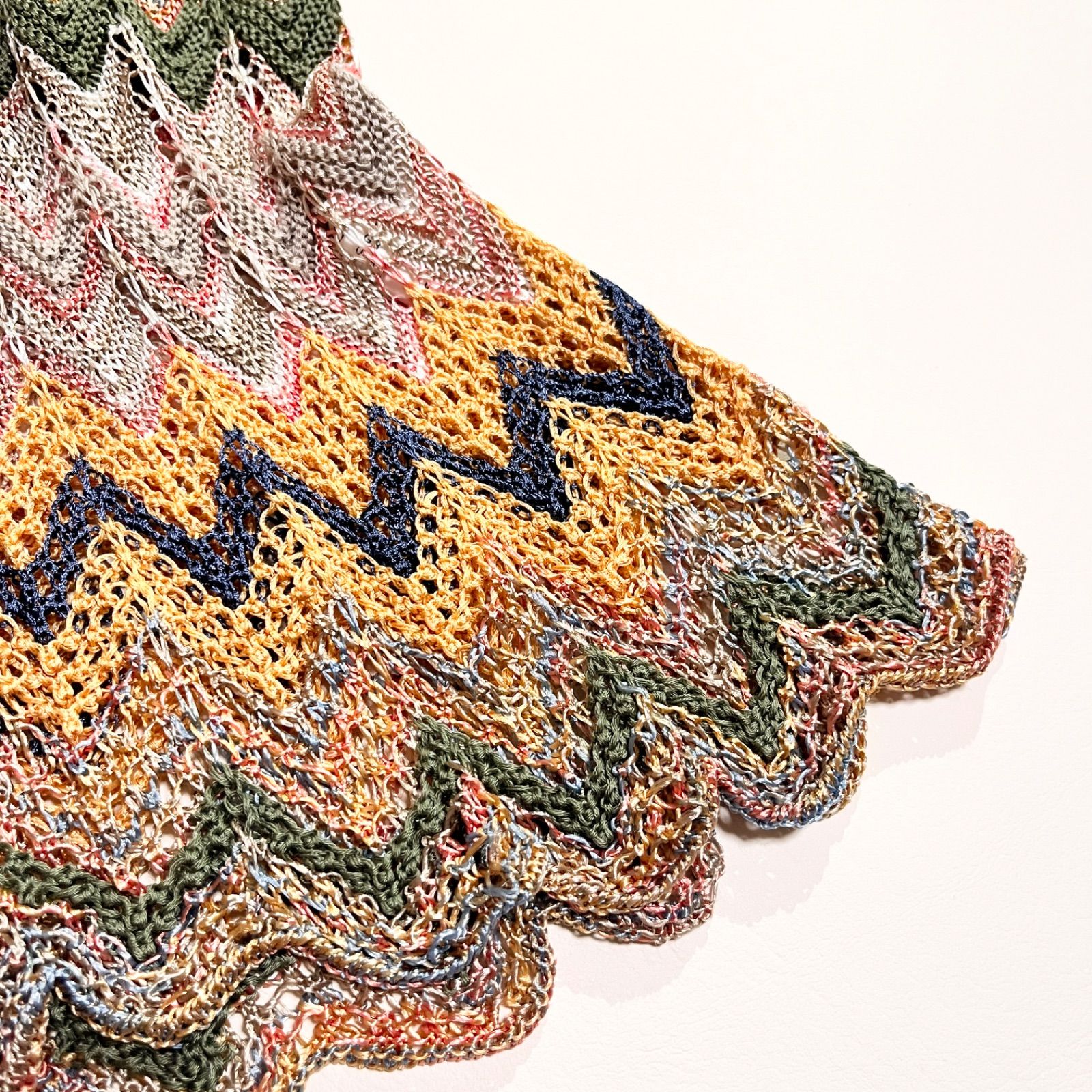 kT49 MISSONI マルチカラー キャミソール タンクトップ ビスチェ