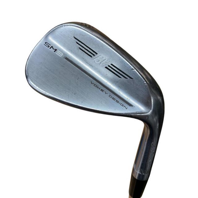 【中古】 タイトリスト VOKEY SPIN MILLED SM9 ツアークロム 52°/12°F ウェッジ WG BV 105 (フレックスその他) メンズ 男性用 右利き 右用 Cランク ゴルフクラブ