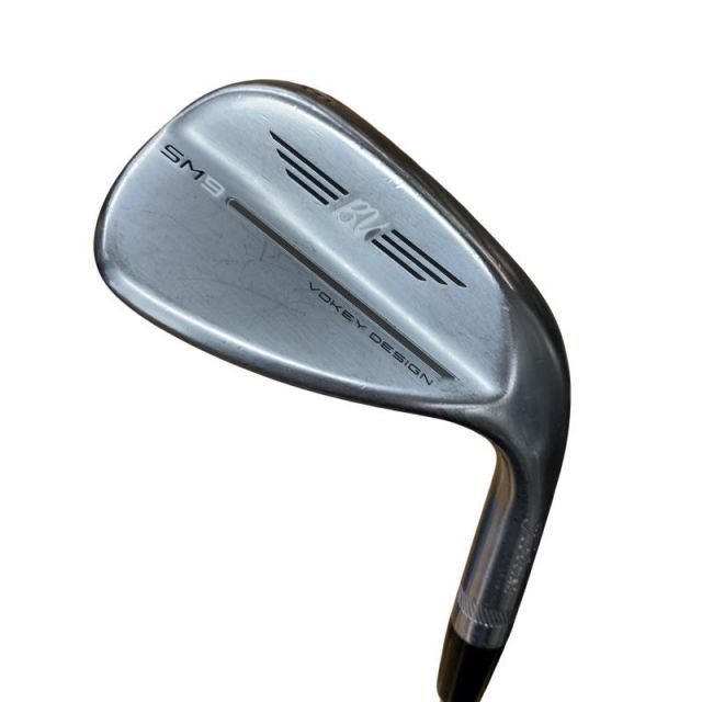 【中古】 タイトリスト VOKEY SPIN MILLED SM9 ツアークロム 56°/14°F ウェッジ WG BV 105 (フレックスその他) メンズ 男性用 右利き 右用 Cランク ゴルフクラブ