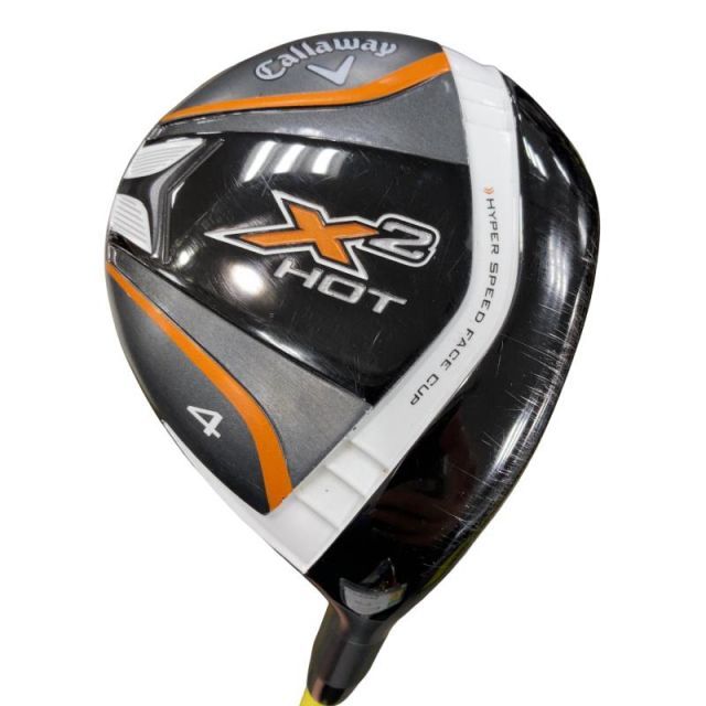 【中古】 キャロウェイ X2 HOT 4W USA フェアウェイウッド FW リシャフト (フレックスその他) メンズ 男性用 右利き 右用 Cランク ゴルフクラブ