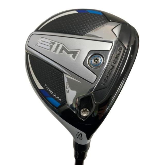 【中古】 テーラーメイド SIM 3W フェアウェイウッド FW リシャフト (フレックスその他) メンズ 男性用 右利き 右用 Cランク ゴルフクラブ