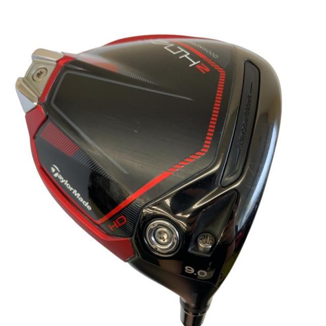 【中古】 テーラーメイド STEALTH2 HD 9° ドライバー DR 純正特注シャフト (フレックスS) メンズ 男性用 右利き 右用 Cランク ゴルフクラブ
