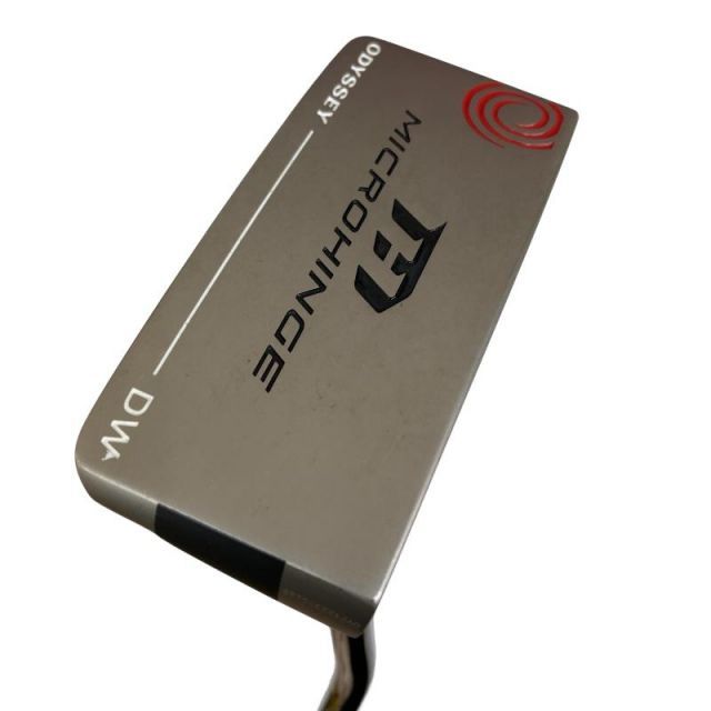 【中古】 オデッセイ MICROHINGE DW 34インチ パター PT スチール (フレックスその他) メンズ 男性用 右利き 右用 Cランク ゴルフクラブ
