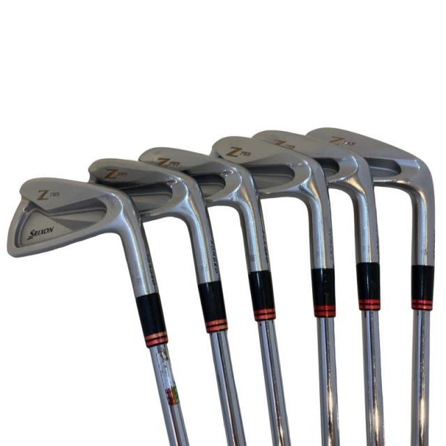 【中古】 ダンロップ SRIXON Z765 6S アイアンセット IR NS PRO 980GH D.S.T (フレックスS) メンズ 男性用 右利き 右用 Cランク ゴルフクラブ