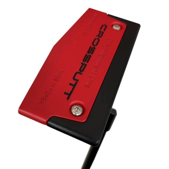 中古】 CROSSPUTT CROSSPUTT RED BLACK LABEL(レッド) 33インチ パター
