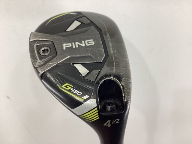 【中古】ピン 【4U】G430 ユーティリティ/ALTA J CB BLACK(JP)/S/22[7161]■杭全本店