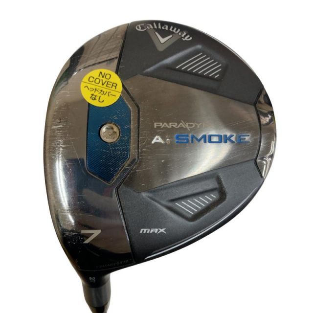 【中古】 キャロウェイ PARADYM Ai SMOKE MAX 7W レフティ フェアウェイウッド FW リシャフト (フレックスその他) メンズ 男性用 左利き レフティ 左用 Cランク ゴルフクラブ