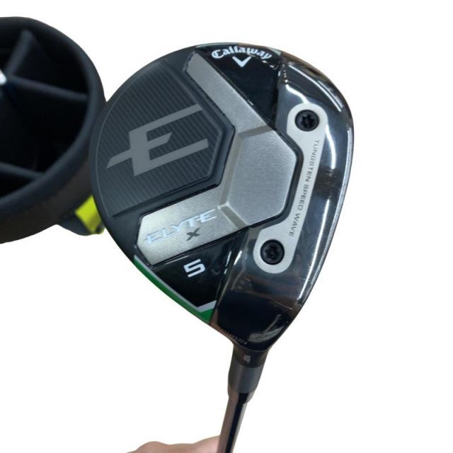 【中古】 キャロウェイ ELYTE X 5W フェアウェイウッド FW VENTUS GREEN 50 for CW(ELYTE FW) (フレックスS) メンズ 男性用 右利き 右用 Cランク ゴルフクラブ