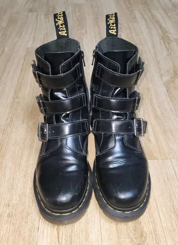 DR. MARTENS ドクターマーチン 1460 ブレーキ バックル ブーツ ブラック-(255 260)