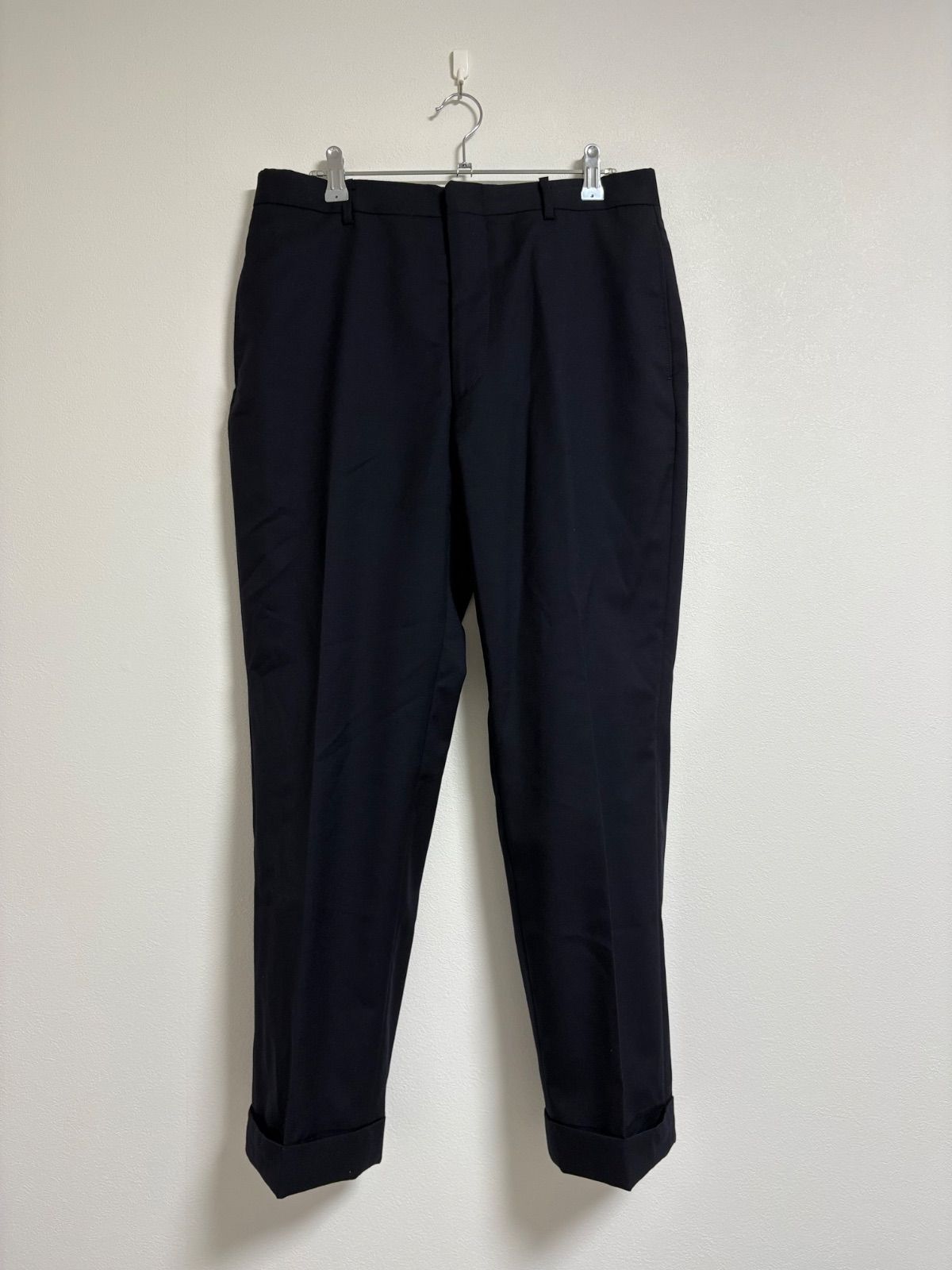 beams plus ビームスプラス iji別注 スラックス　シンチバックトラウザーズ 32