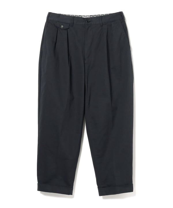 BEAMS JAPAN 2プリーツ チノ S チノパン　コインポケット　グレー