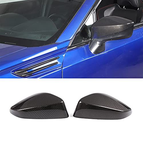R★スバル BRZ トヨタ 86 GT86 2012-2020に対応 車用 ドアミラー ガーニッシュ ドアミラーサイドミラーカバー 外装カスタムパーツ ドアミラーカバー 爪キズ防止 防水 防雨 取り付け簡単 Subaru BRZ Toyota 31a02e33