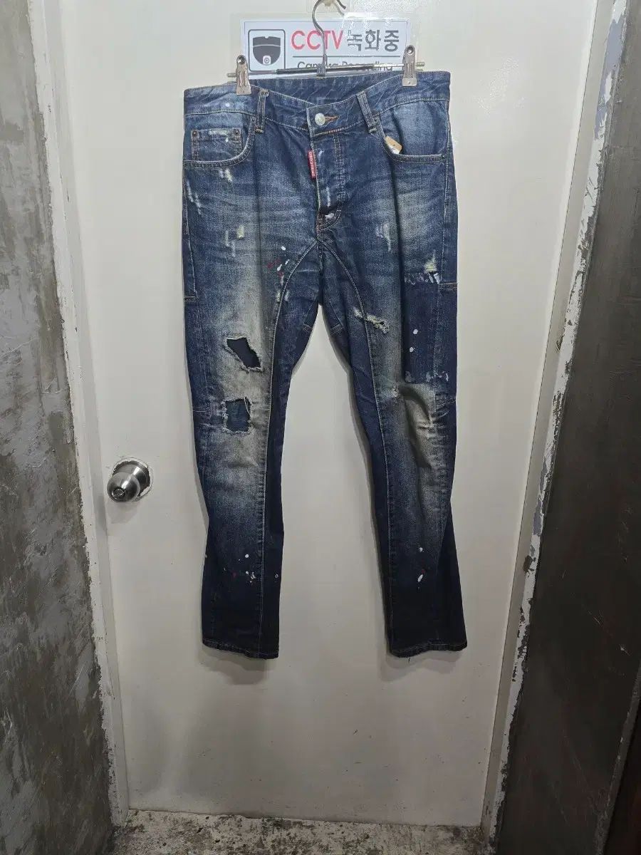 DSQUARED2 ディースクエアード2 デニム 20SS ウォッシュ ダメージ ペインティング