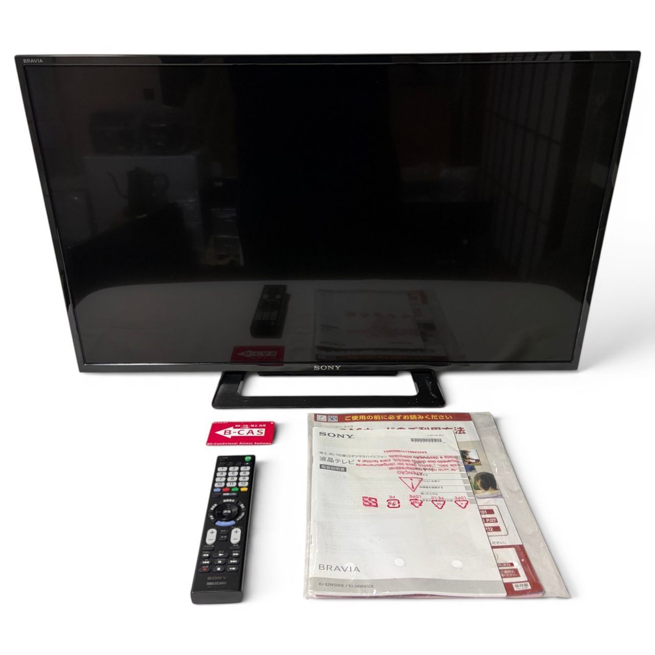 □ ソニー SONY 液晶テレビ ブラビア KJ-32W500E 32V型 ハイビジョン 外付けHDD裏番組録画対応 2300-4516