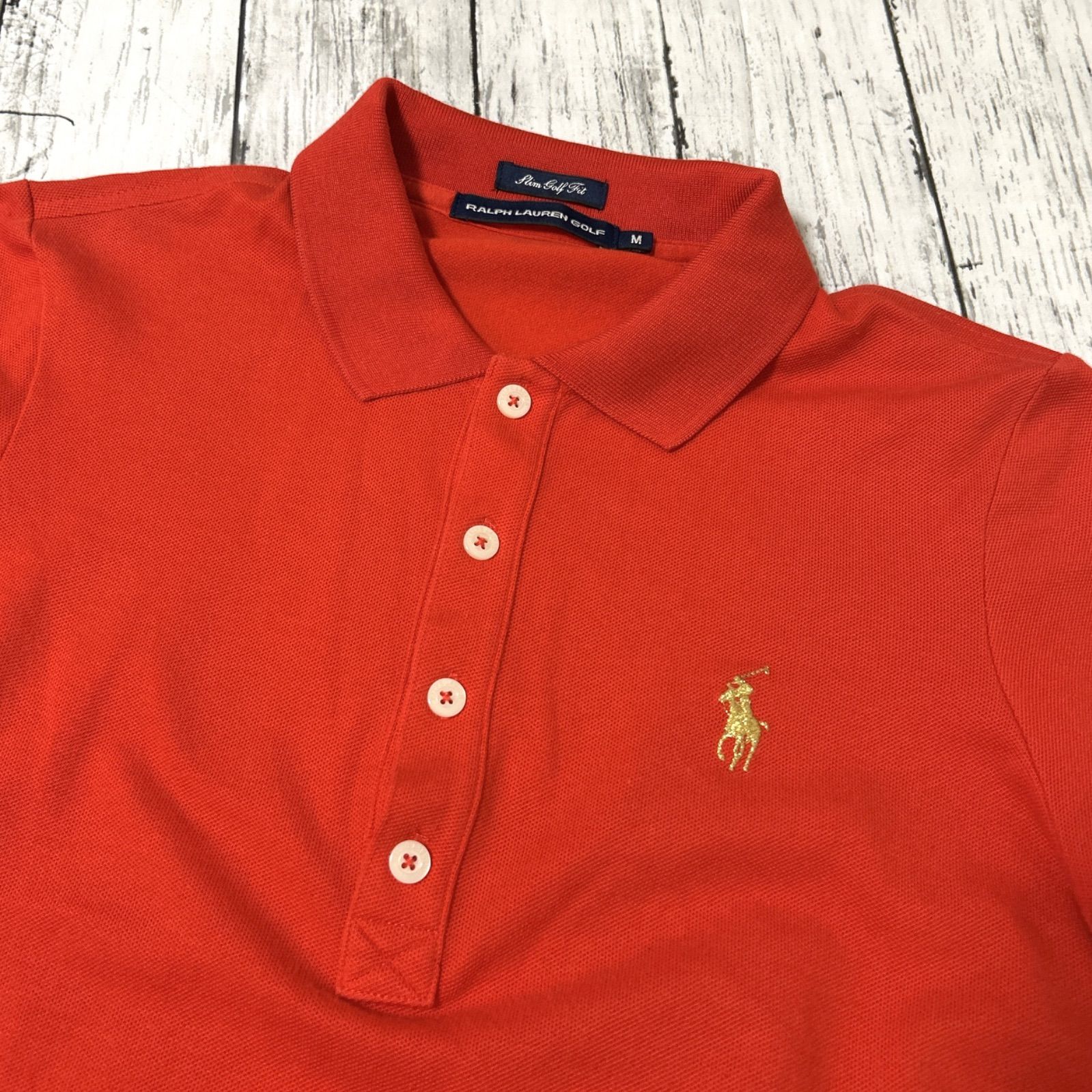 RALPH LAUREN GOLF ラルフローレンゴルフ レディース 半袖ポロシャツ M 