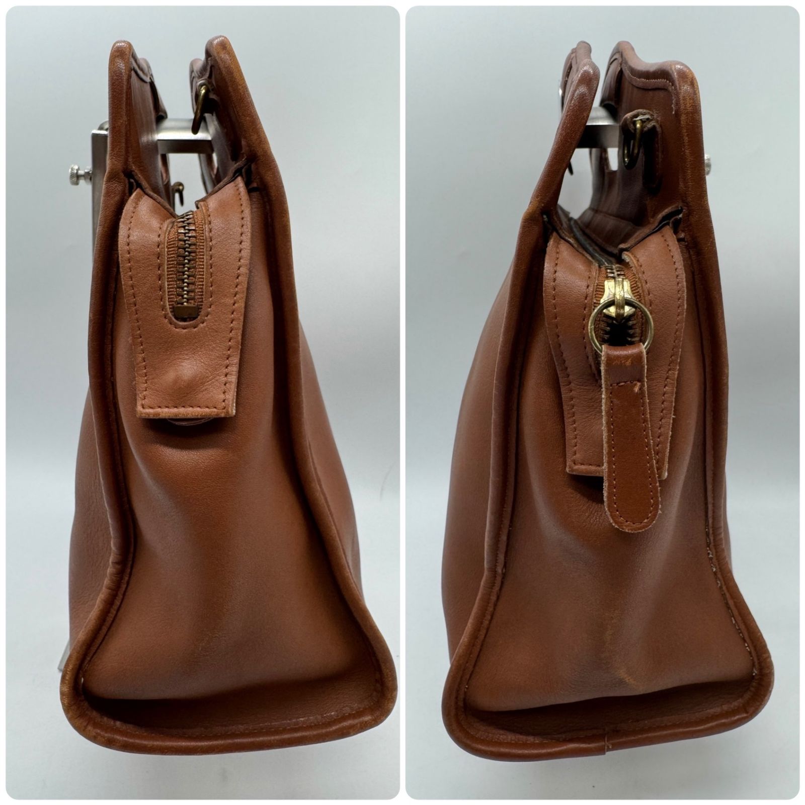 良品】 COACH コーチ グローブレザー USA製 オールドコーチ 2WAY 