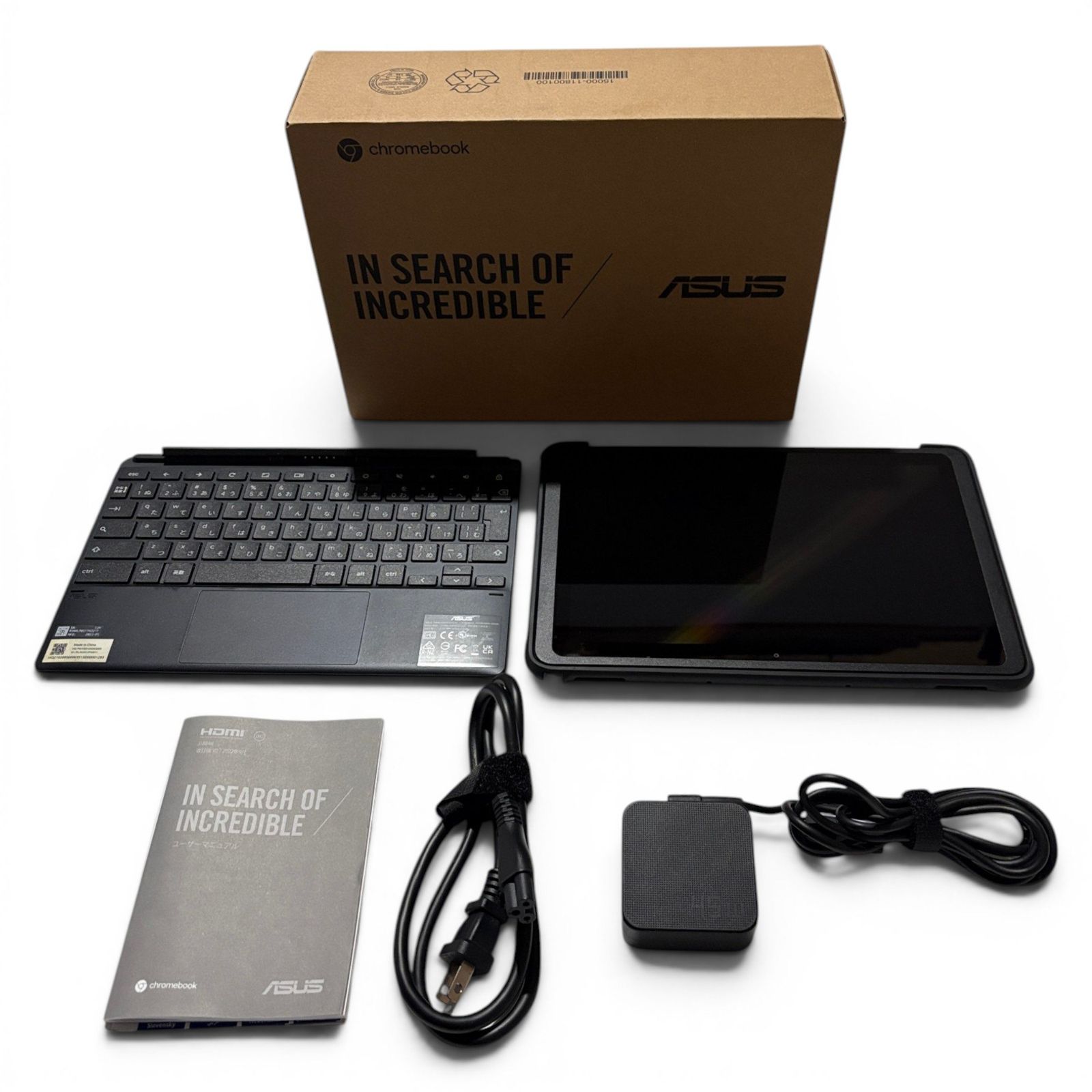 未使用品♪ □ エイスース ASUS ノートパソコン CZ1000DVA-L30019/A ロッキーグレー 10.1型 2in1 堅牢設計 1700-4375