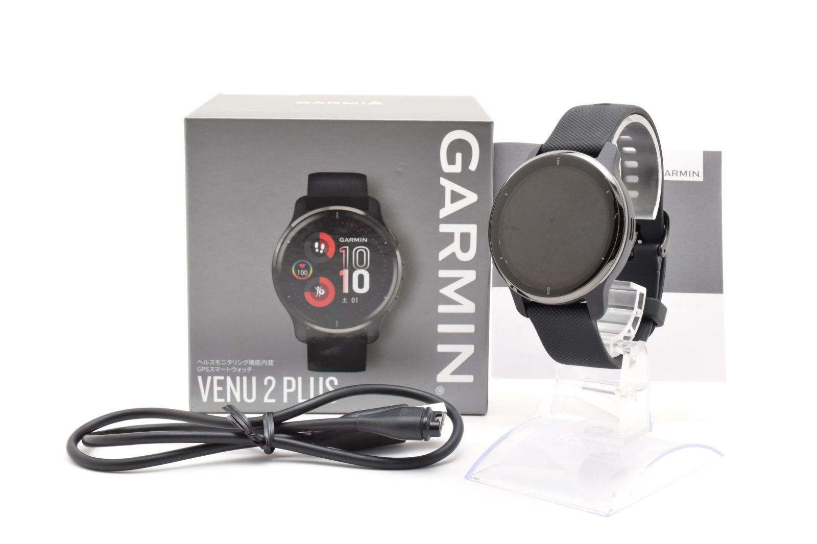 【返品保証】美品|Garmin ガーミン VENU 2 PLUS スマートウォッチ本体 #C260603-08