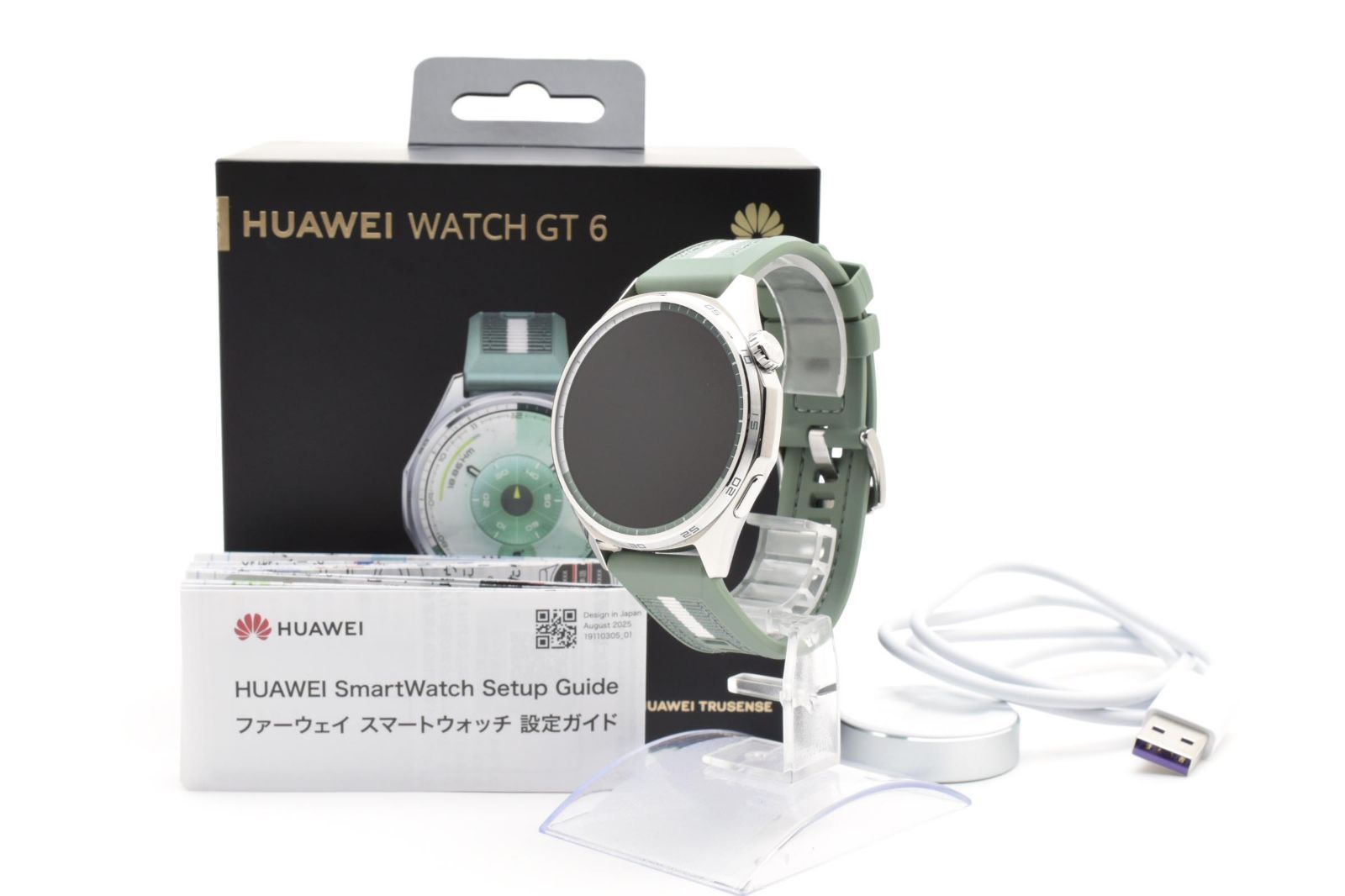 【返品保証】美品｜HUAWEI ファーウェイ GT 6 スマートウォッチ #C260604-29