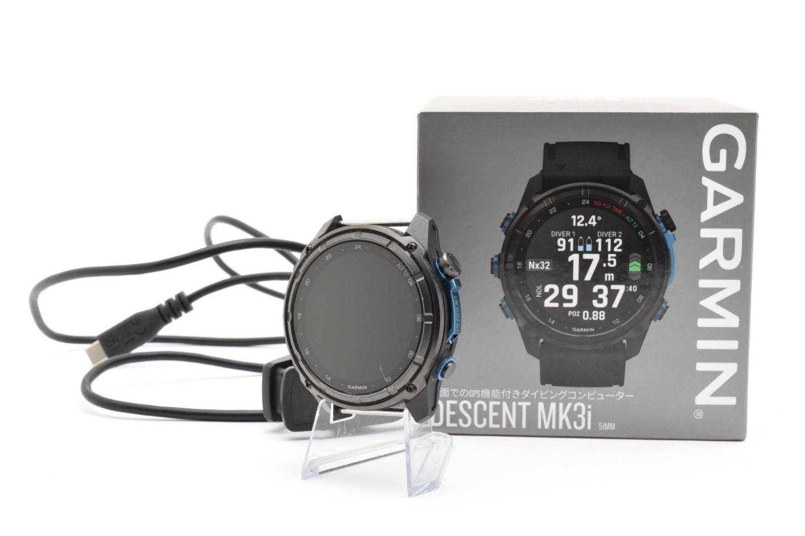 【返品保証】並品｜GARMIN ガーミン Descent Mk3i スマートウォッチ本体 #C260603-09
