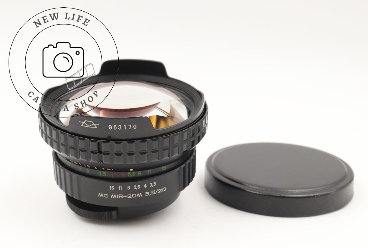 美品☆ミール MC MIR-20M 20mm F3.5 M42 ###18292