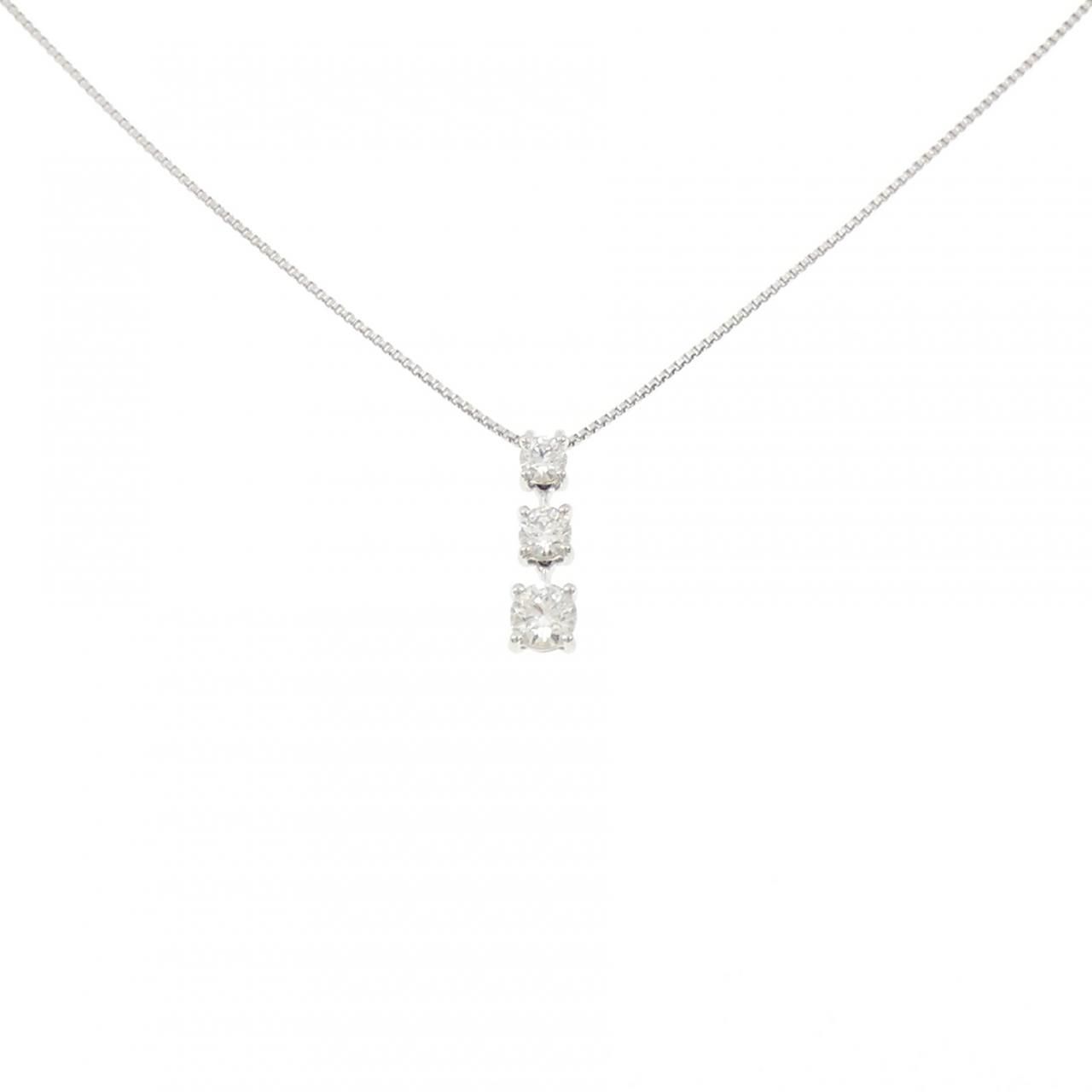 PT900/PT850 ダイヤモンド ネックレス 0.501CT