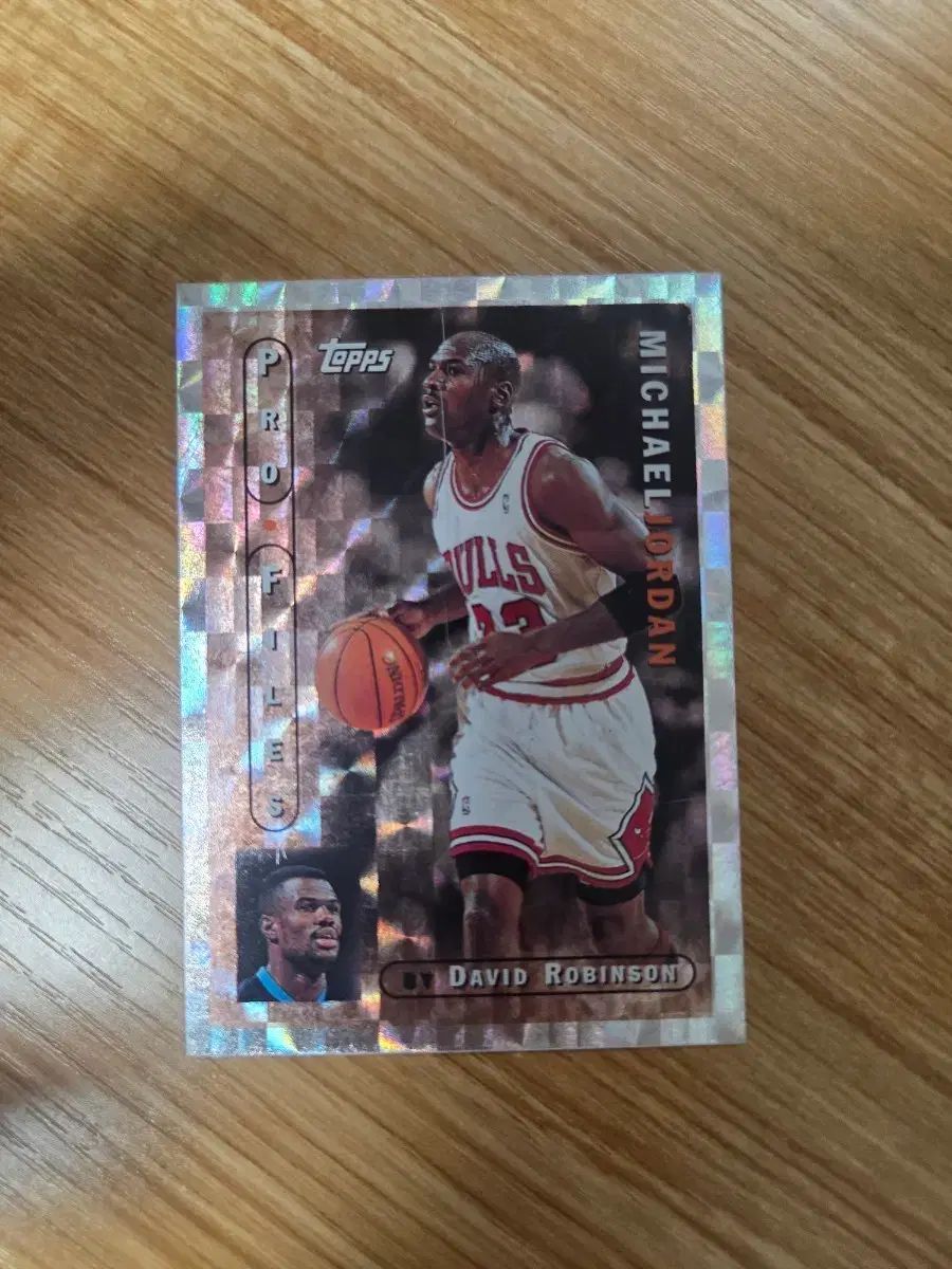 nba トップス プロ ファイル マイケル ジョーダン カード