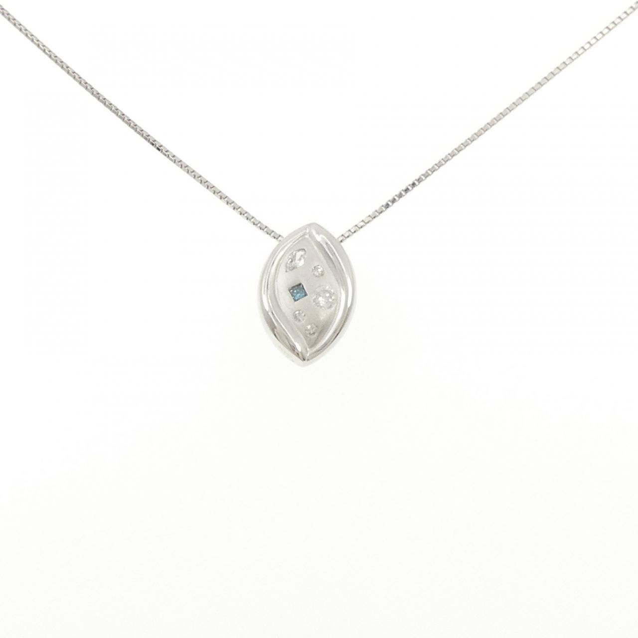 PT900/PT850 ダイヤモンド ネックレス 0.23CT