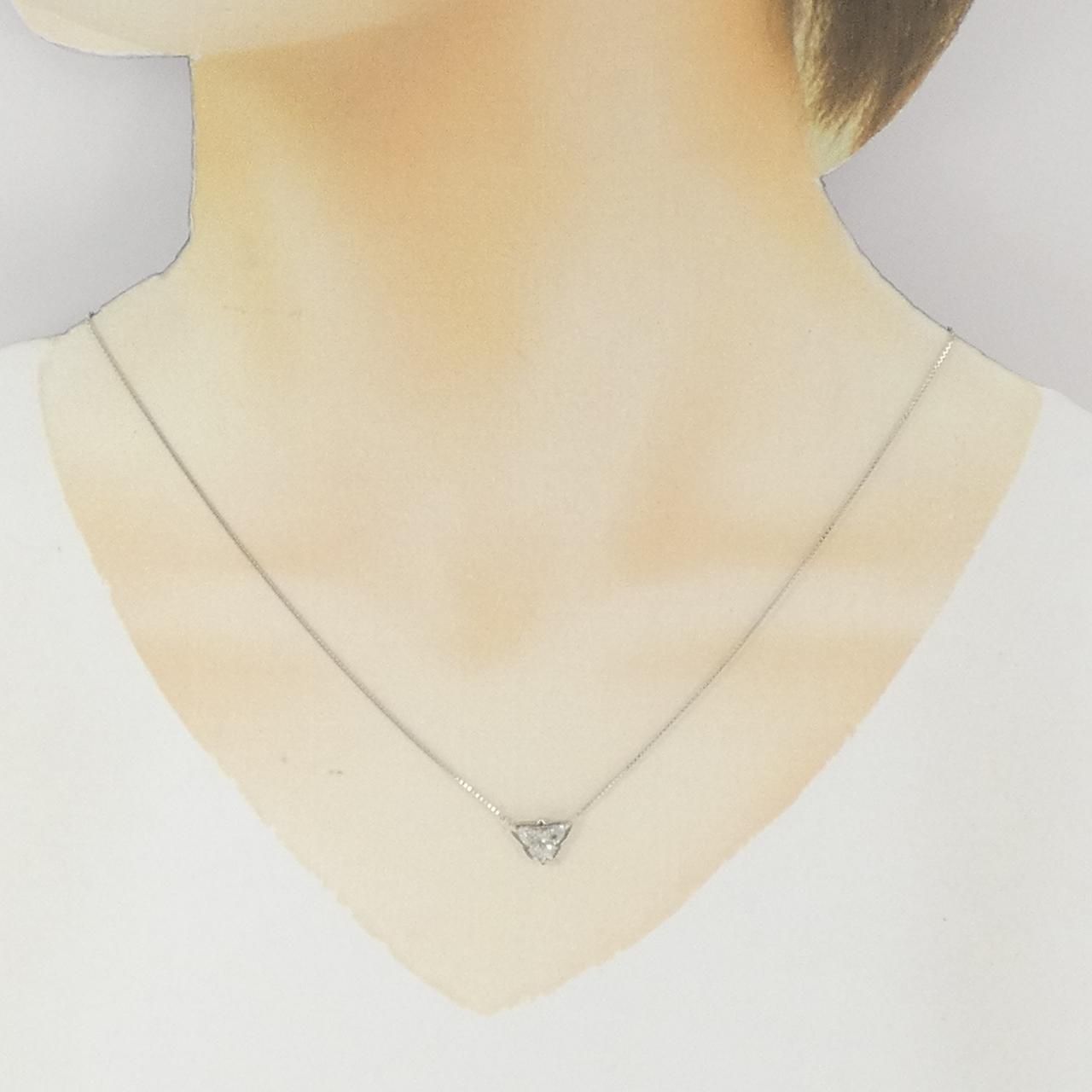 PT900/PT850 ダイヤモンド ネックレス 0.72CT - メルカリ