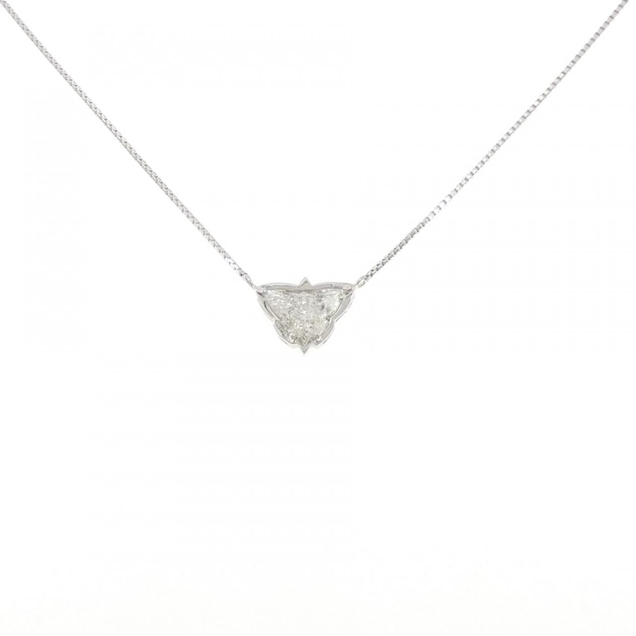 PT900/PT850 ダイヤモンド ネックレス 0.72CT